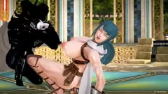Jouer 3D Hentai 54: Incontro esplicito tra il Re Demone e il Guerriero