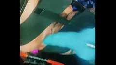 Redare Sexymsitaly senzual MILF se udă cu jocul de dildo și Bukkake